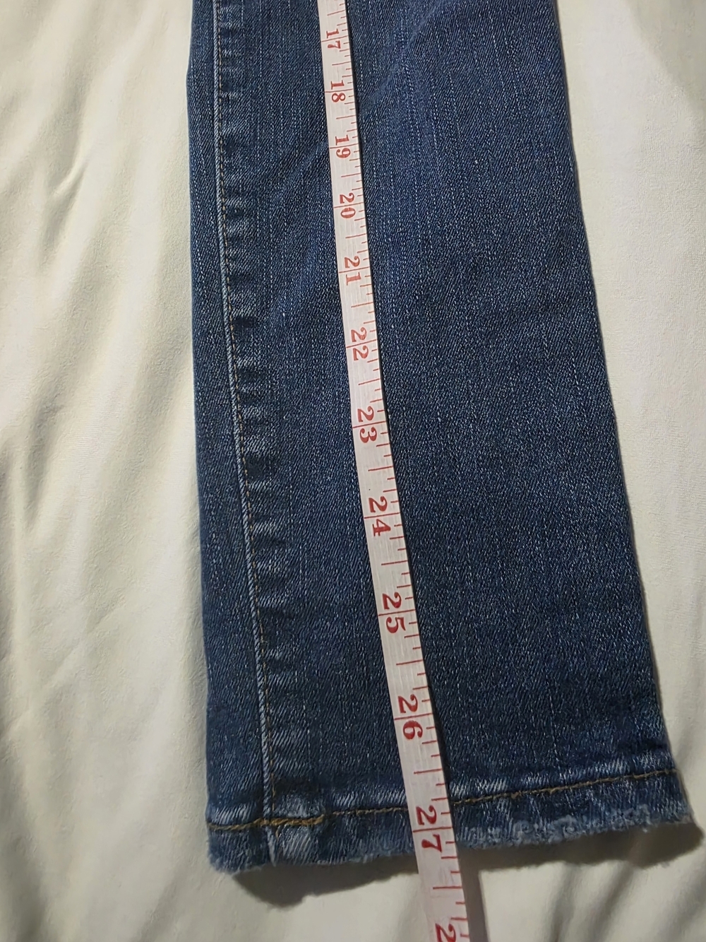 Madewell Skinny Jeans Size 26 Medium Wash High Rise Stretch Denim - Picture 9 of 10
